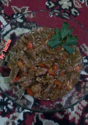 Foto resep Sapi Lada Hitam