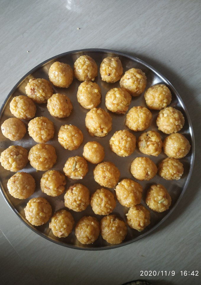 மாமியார் கற்றுக் கொடுத்த லட்டு செய்முறை முக்கிய புகைப்படம்