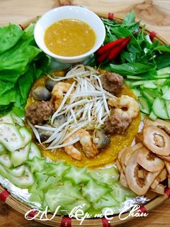 Hình của món Bánh Khoái Miền Trung.