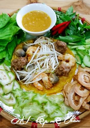 Hình của món Bánh Khoái Miền Trung.