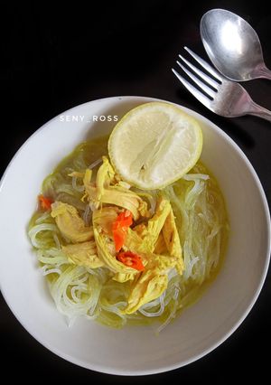 Foto resep Soto ayam kuah kuning