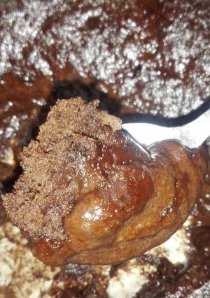 عکسی از دستور سوفله شکلاتی بدون تخم مرغ
