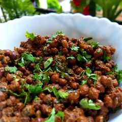 A picture of Chana masala.