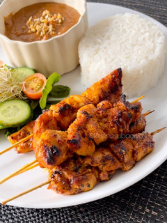 Foto resep Sate Ayam ala Thailand (Thai Red Curry) HALAL