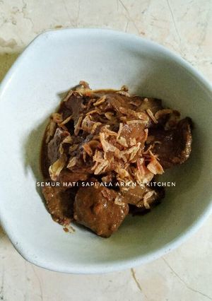Foto resep Semur hati sapi