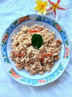 Foto resep Bumbu urap-urap sayuran