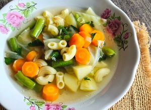 Foto resep Sayur Sop Makaroni