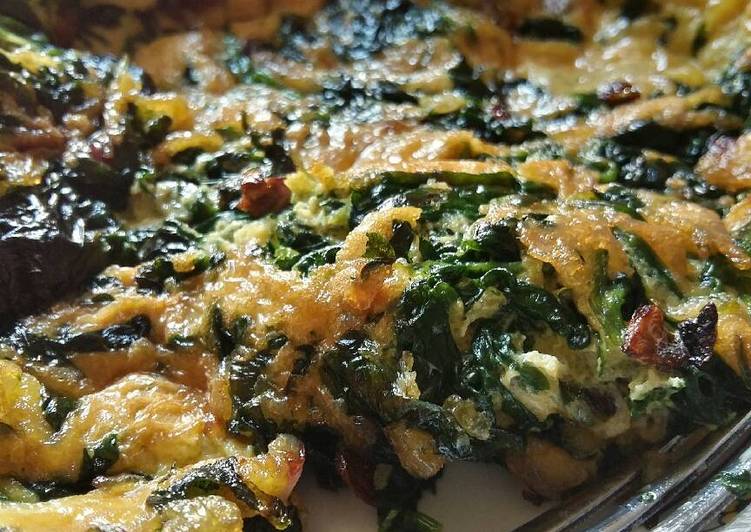 Easiest Way to Prepare Homemade Egg with Spinach