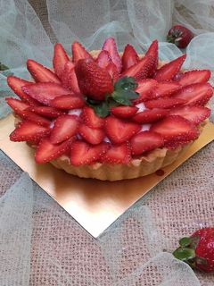 Foto resep Pie Buah Strawberry