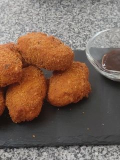 Una foto de Nuggets caseros