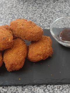 Una foto de Nuggets caseros