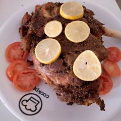 A picture of Spicy mutton leg roast.
