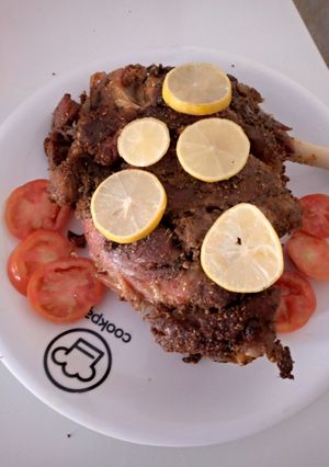 A picture of Spicy mutton leg roast.