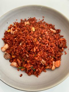 Foto resep Nasi goreng merah khas Makassar