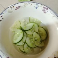 A picture of Pickled cucumber.