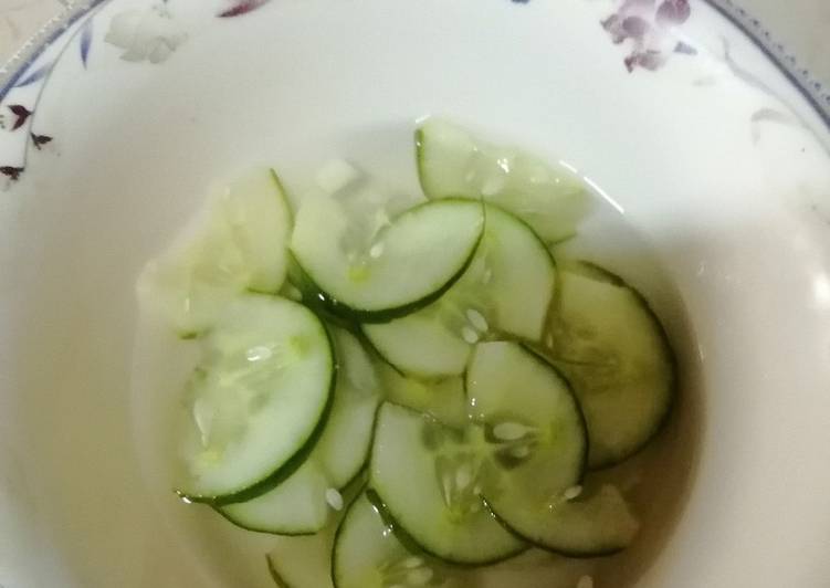 Recipe of Speedy Pickled cucumber