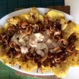 Combinado de merluza y calamares