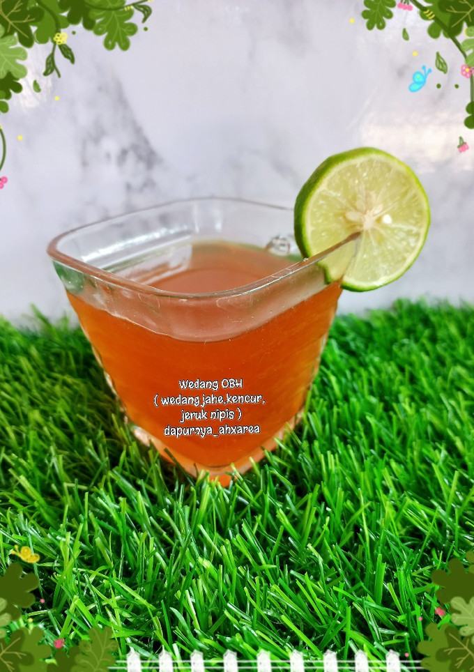 Foto resep Wedang OBH (wedang jahe, kencur, dan jeruk nipis)