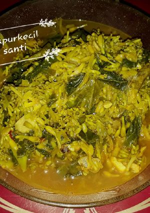 Foto resep 29. Tumis Kari Pucuk dan Bunga Pepaya (Daun Pepaya) ☘☘