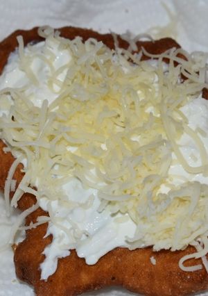Lángos recept fotója