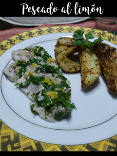 Una foto de Pescado al limón