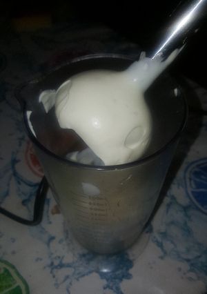 صورة لوصفة مايونيز منزلي