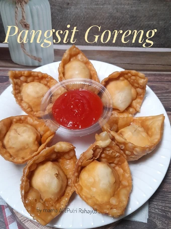 Langkah Gampang Membikin Resep  Pangsit Goreng yang Sempurna, Bisa Manjain Lidah