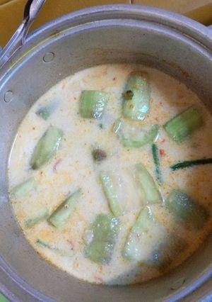 Foto resep Lodeh terong kacang lanjaran