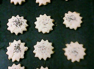 Una foto de Galletitas con queso rallado
