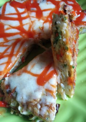 Foto resep Pizza nasi