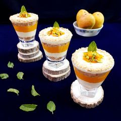 A picture of Mango Rice Pudding.