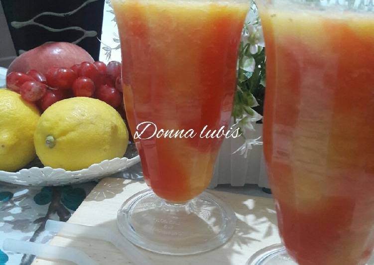 Jus panas(pepaya nenas)