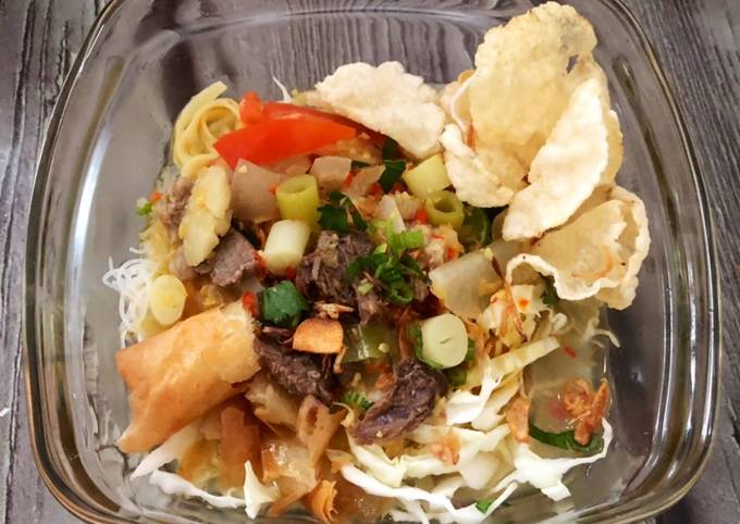 Resep bikin Sotomie Bogor  sesuai selera