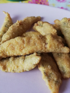 Una foto de Boquerones fritos al limón