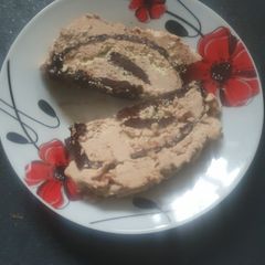 A picture of Festive Yule Log.