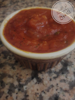 صورة لوصفة صلصه البيتزا
