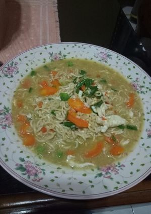 Foto resep Mie kuah seblak mercon