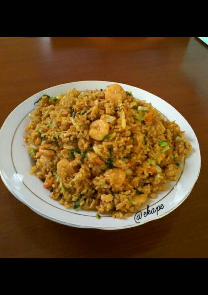 Foto resep Nasi Goreng Udang