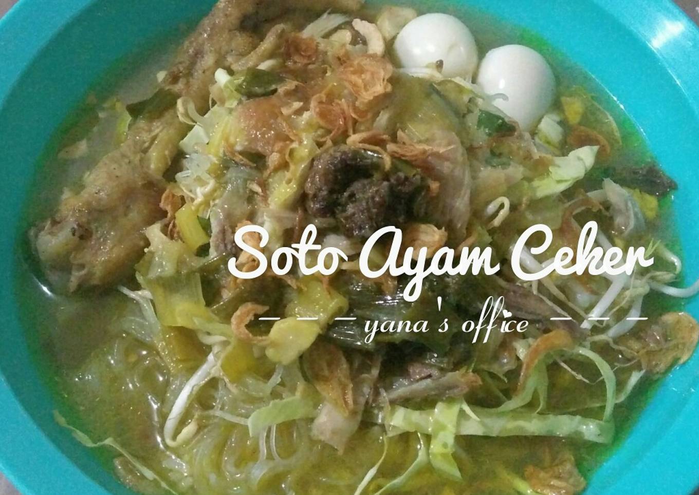 Soto Ayam Ceker