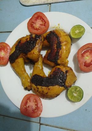 Foto resep Ayam Panggang Saus Lada Hitam