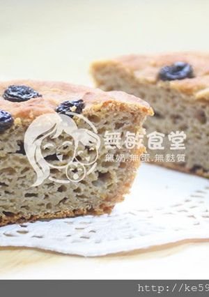 葡萄乾燕麥米麵包(無奶蛋無麵粉無小麥蛋白) 的食譜成品照片