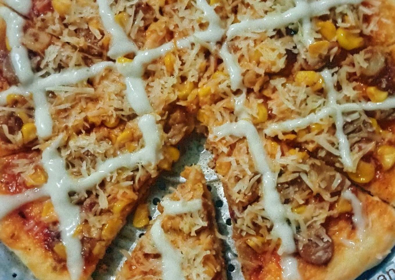 Pizza Crispy (pakai wajan)