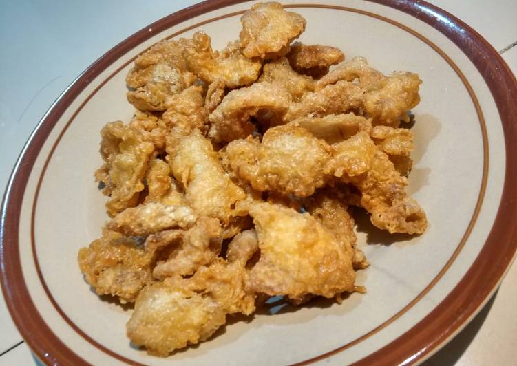 8 Resep: Kulit Ayam Crispy 🐥 Kekinian