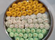 A picture of pistachios coconut
