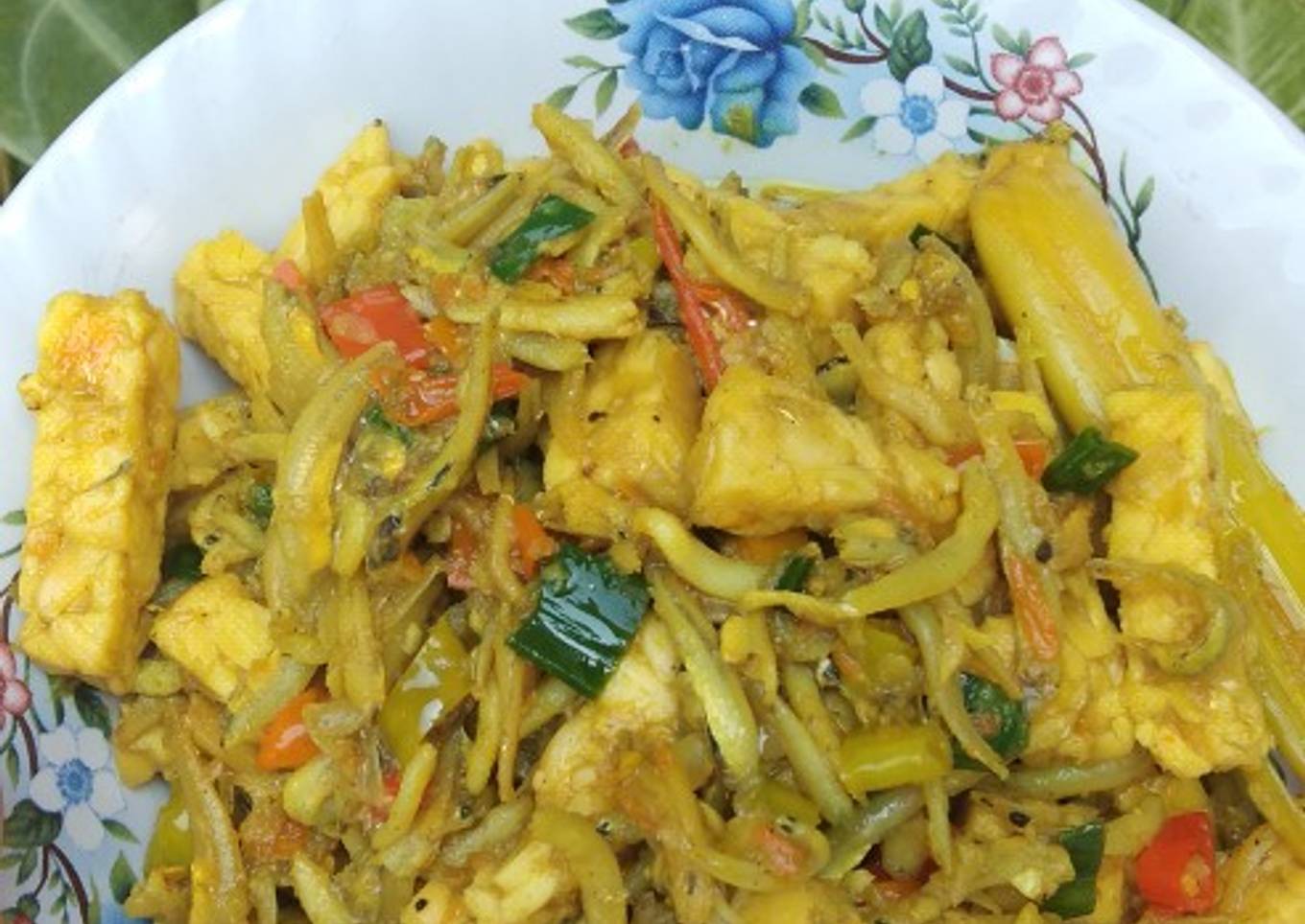 Pindang double T (Teri dan Tempe)