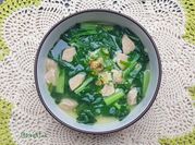Gambar sayur bening caisim