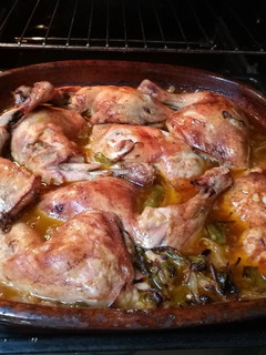 Una foto de Pollo asado