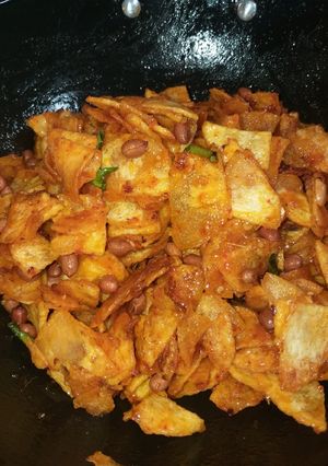 Foto resep Kering Kentang Pedas Manis