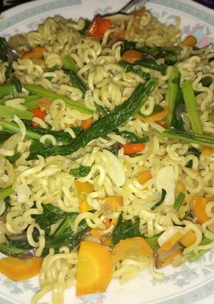 Foto resep Tumis sawi wortel ekomie