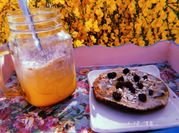 Una foto de harina para pancake